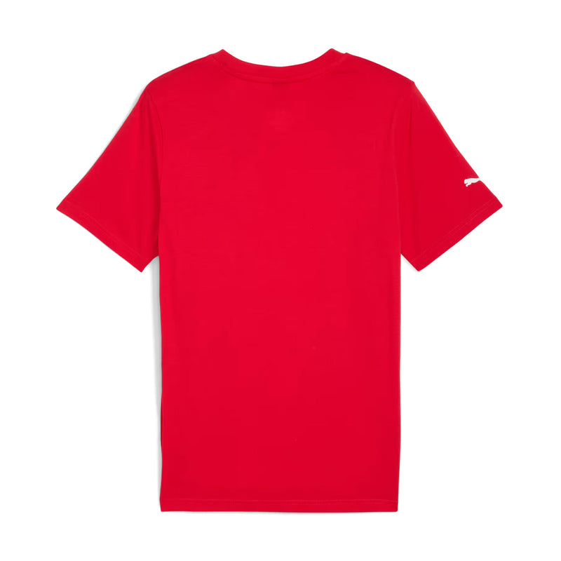 + Scuderia Ferrari Sportswear Coloured Shield Tee 'Rosso Corsa'