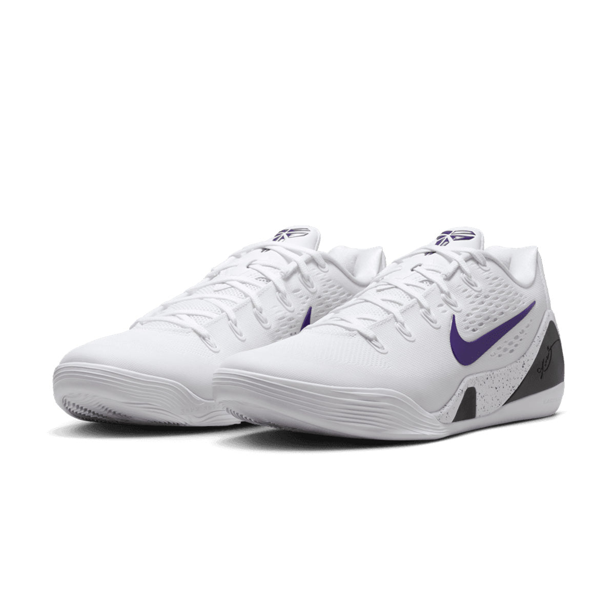 Kobe IX Elite Low Em Protro 'White Court Purple'