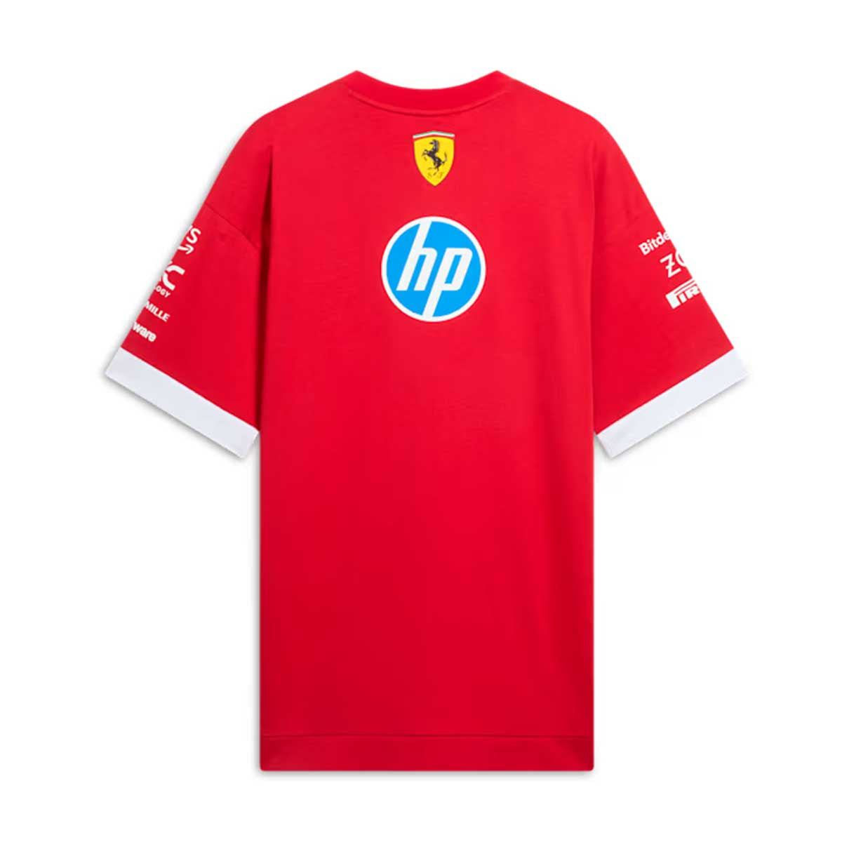 Scuderia Ferrari 2025 Replica Drivers Tee 'Dark Cherry'