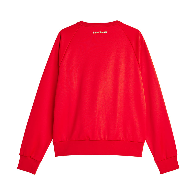 + Wales Bonner Nylon Crew Jersey 'Better Scarlet'