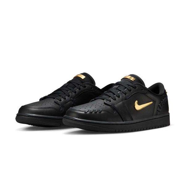 Wmns Jordan 1 Low Method Of Make 'Black Metallic Gold'