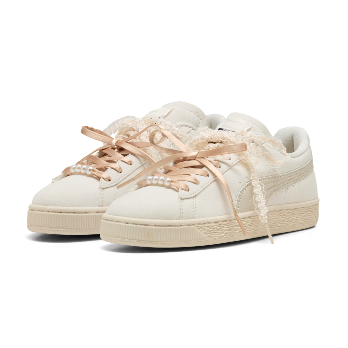 Wmns Suede Bloom 'Frosted Ivory Silver Fog'