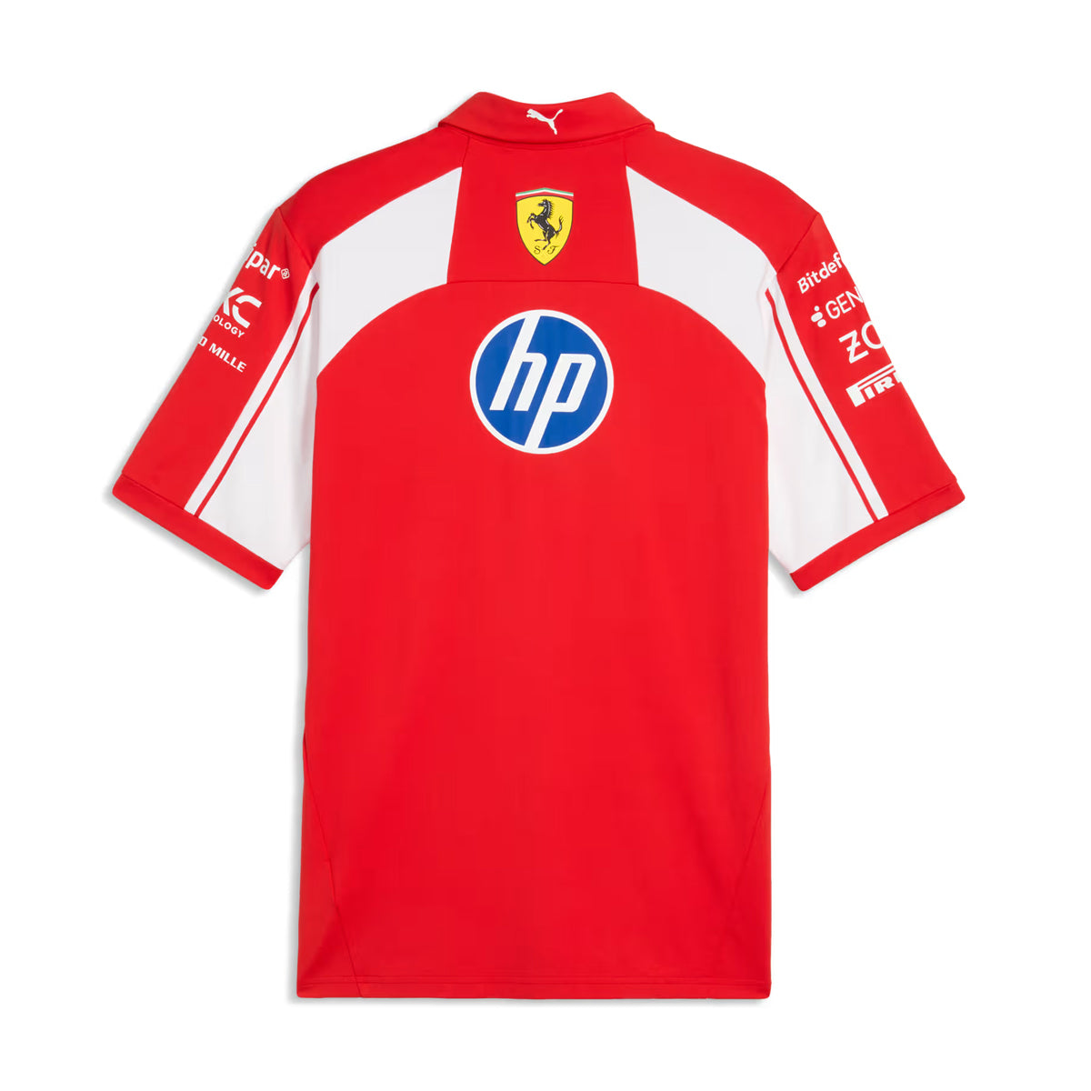 + Scuderia Ferrari HP Replica Authentic Polo Shirt 'PUMA Red'