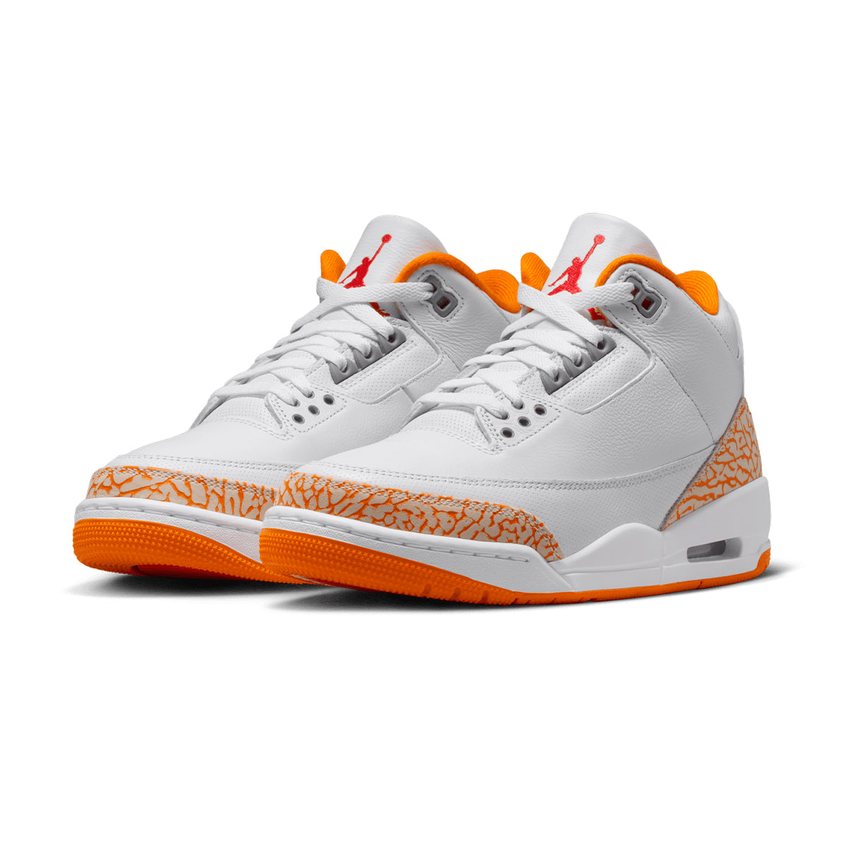 Wmns Air Jordan 3 Retro 'White Orange Peel'