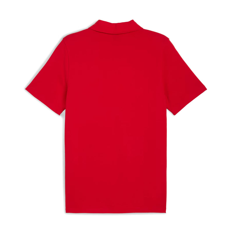 + Scuderia Ferrari Sportswear Polo 'Rosso Corsa'
