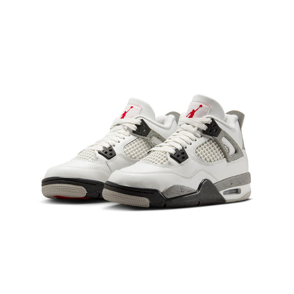 Kids Air Jordan 4 Retro 'White Cement'