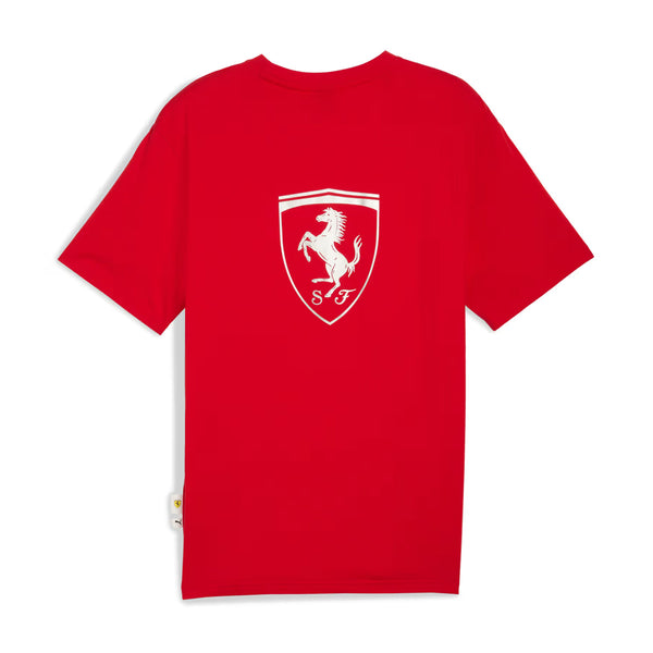 + Scuderia Ferrari Lifestyle Tee 'Rosso Corsa'