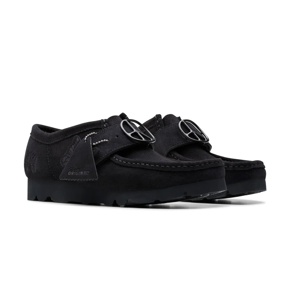 + NEEDLES Walla Strap Low 'Black Suede'