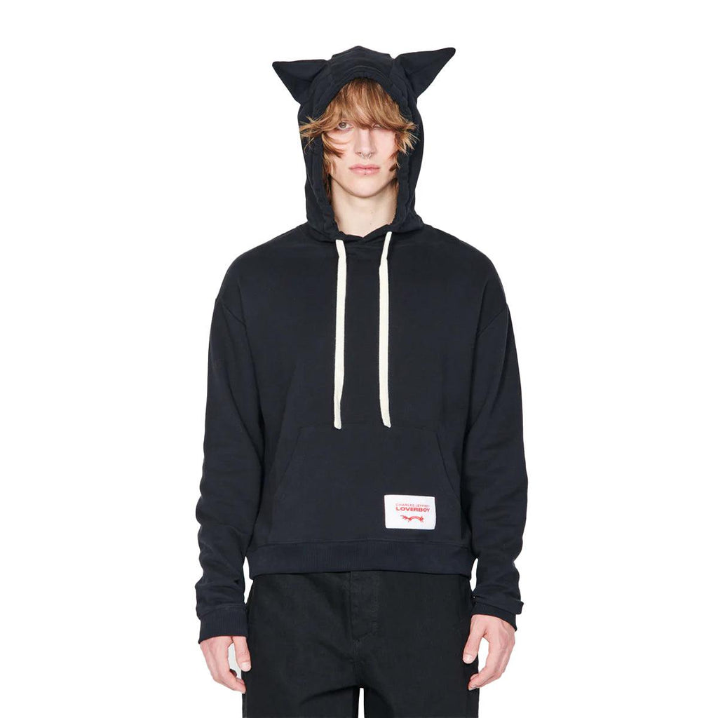 Charles Jeffrey LOVERBOY Ears Hoodie 'Black' – Limited Edt