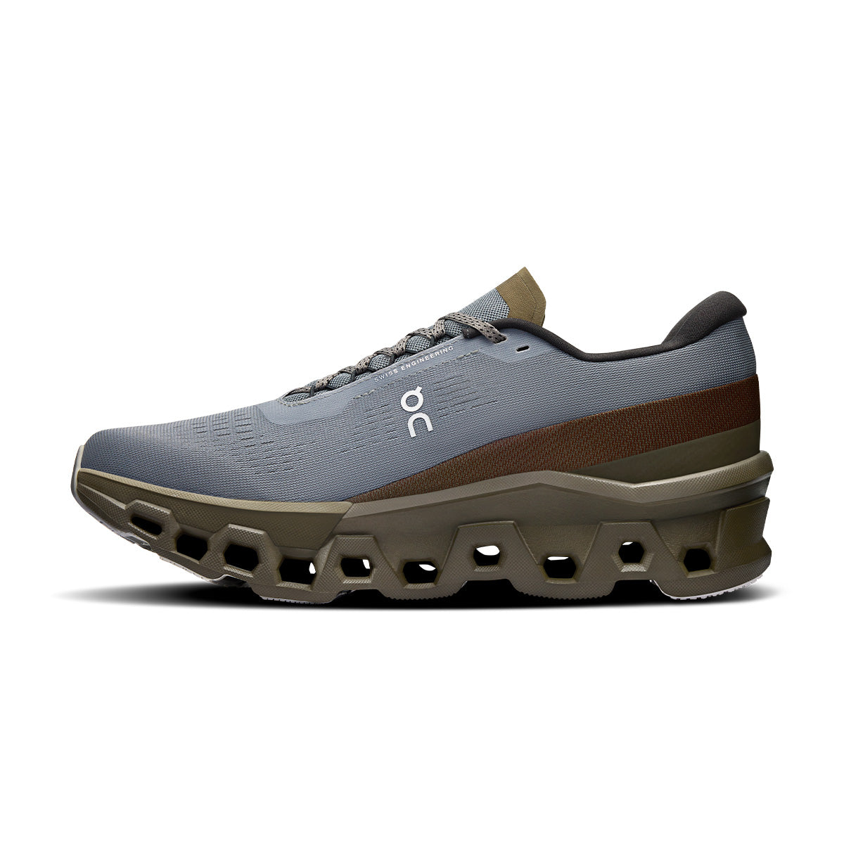 + PLEASURES + The LOOP Running Supply Cloudmonster 2 'Mist Olive'
