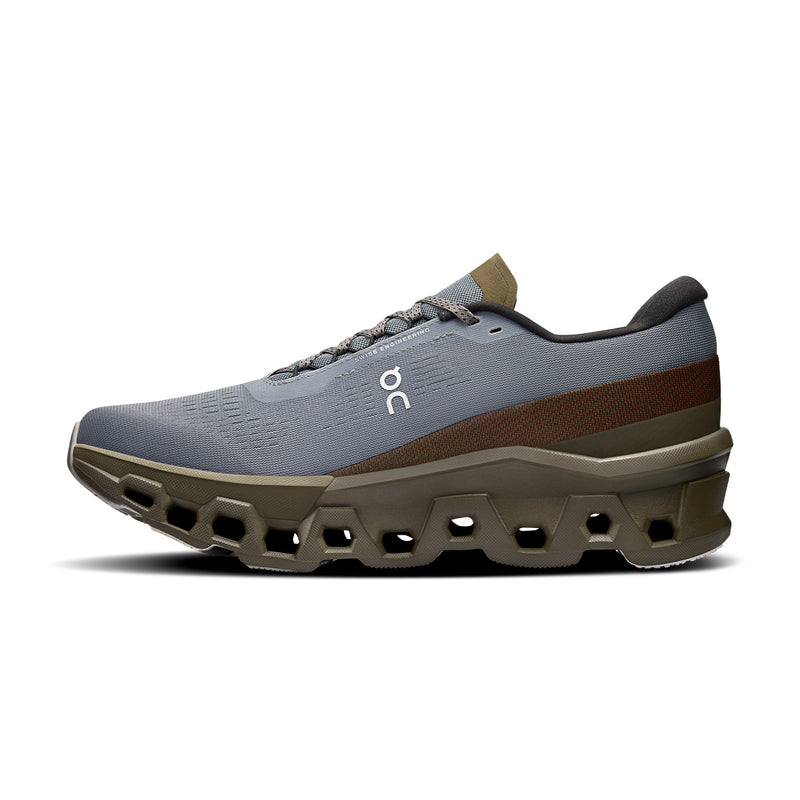 + PLEASURES + The LOOP Running Supply Cloudmonster 2 'Mist Olive'