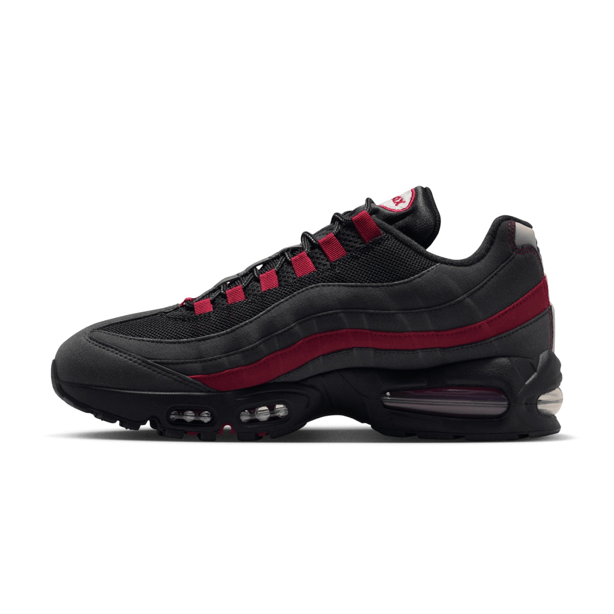 Air Max 95 Big Bubble 'Black Team Crimson Wolf Grey'