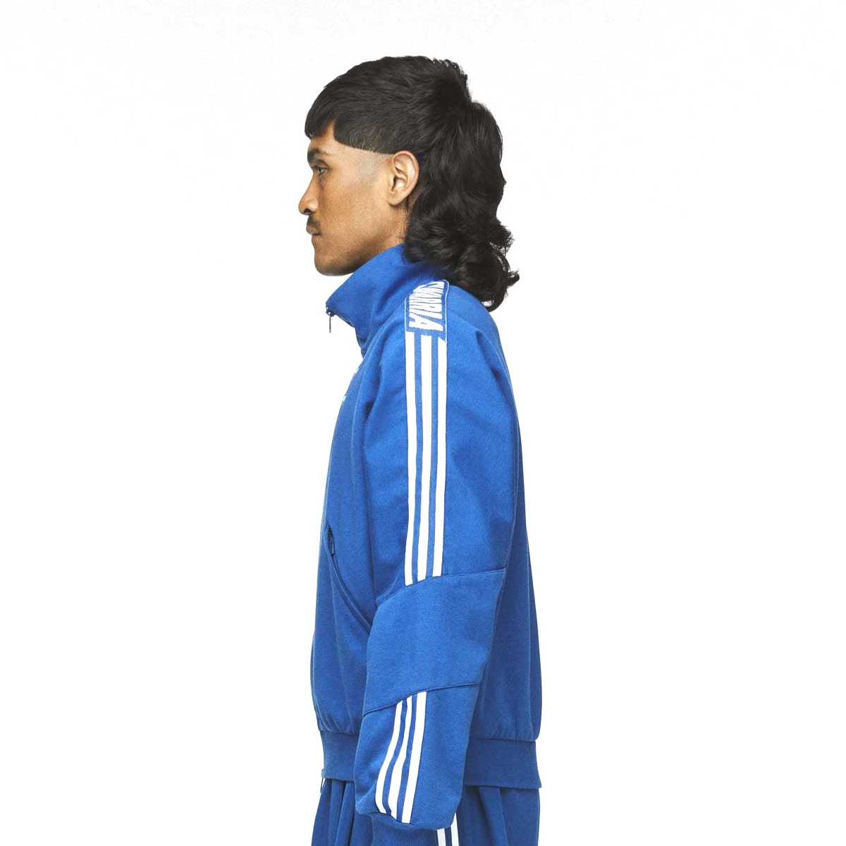 + Willy Chavarria Knit Track Top ‘Blue’