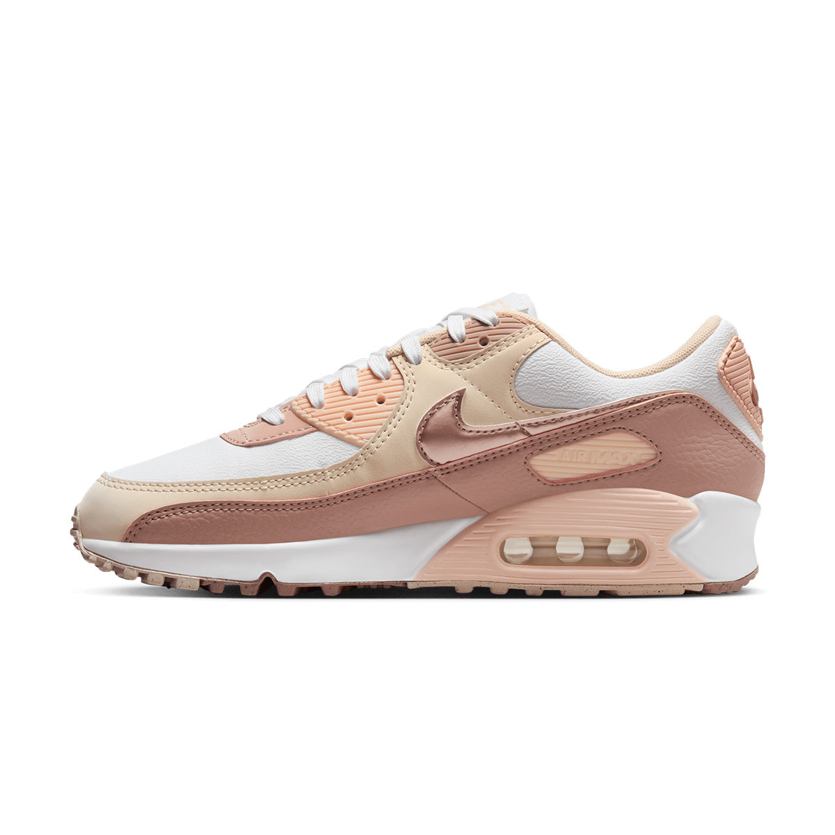 Wmns Air Max 90 Nn Prm 'Velvet Brown Particle Pink'