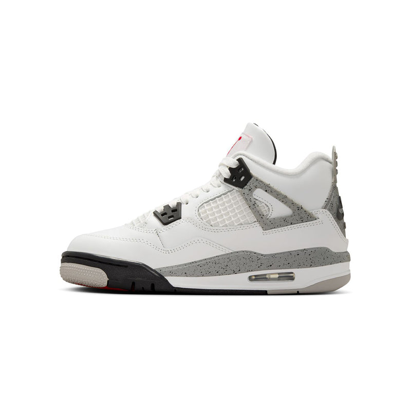 Kids Air Jordan 4 Retro 'White Cement'