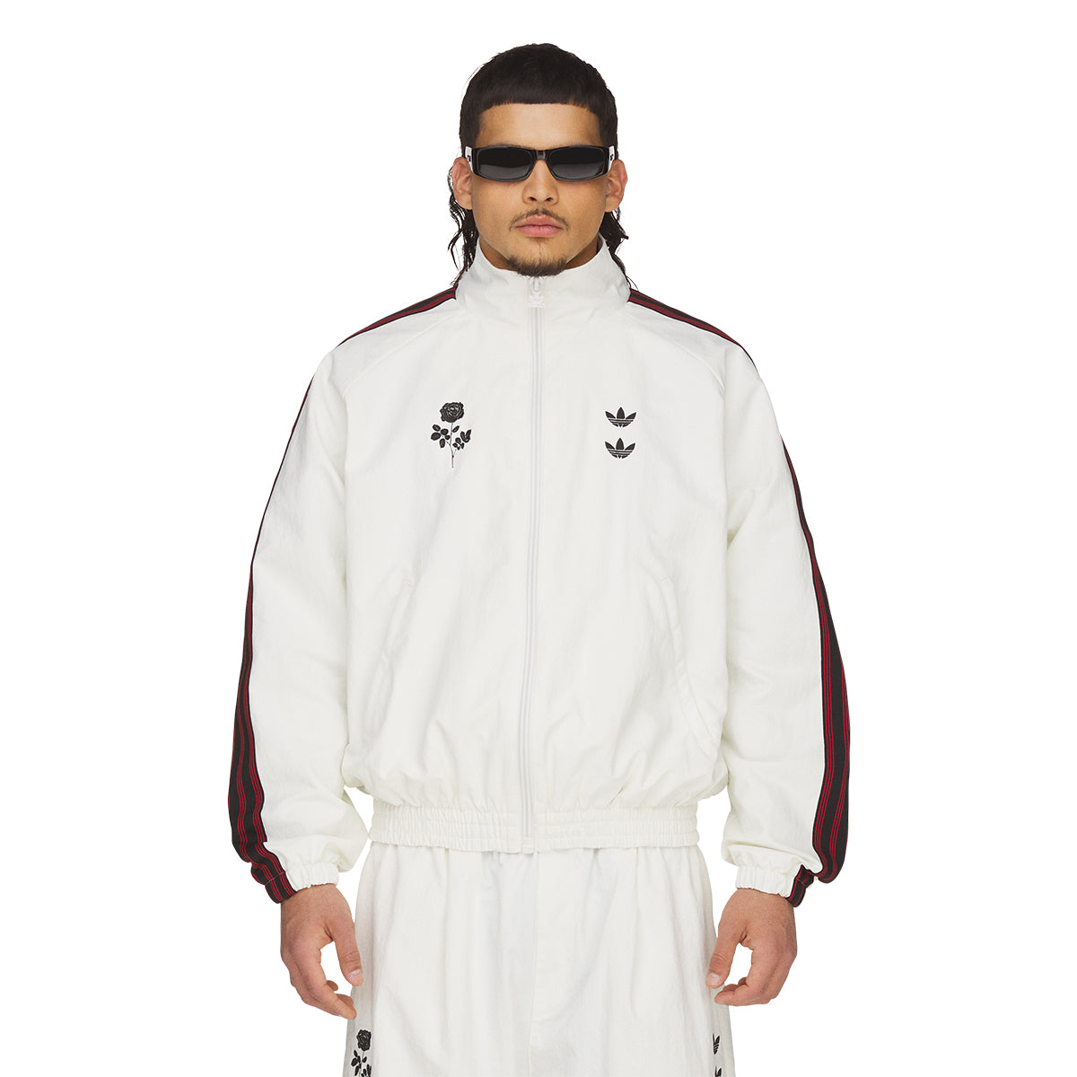 + Willy Chavarria Woven Track Jacket 'Off White'