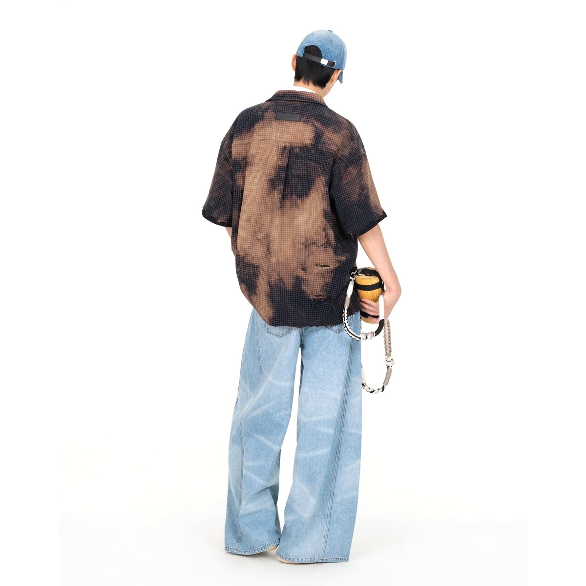 Decayed Check Shirt 'Black'