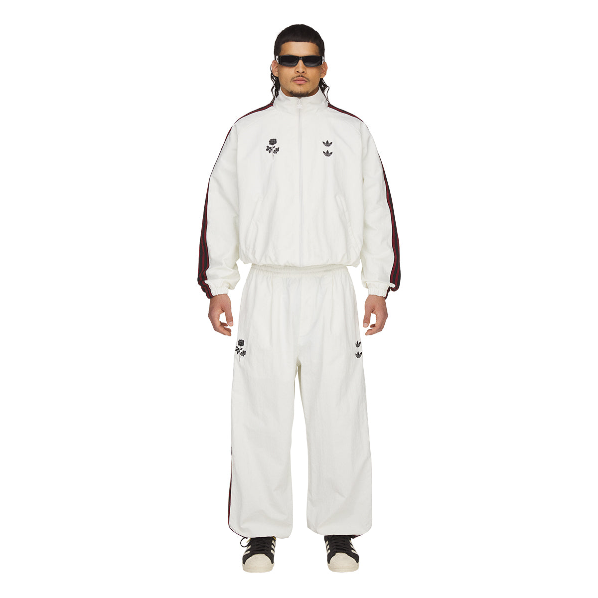+ Willy Chavarria Woven Track Pant 'Off White'
