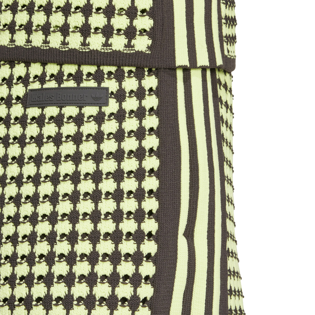 + Wales Bonner Crochet Shorts 'Semi Frozen Yellow Brown'