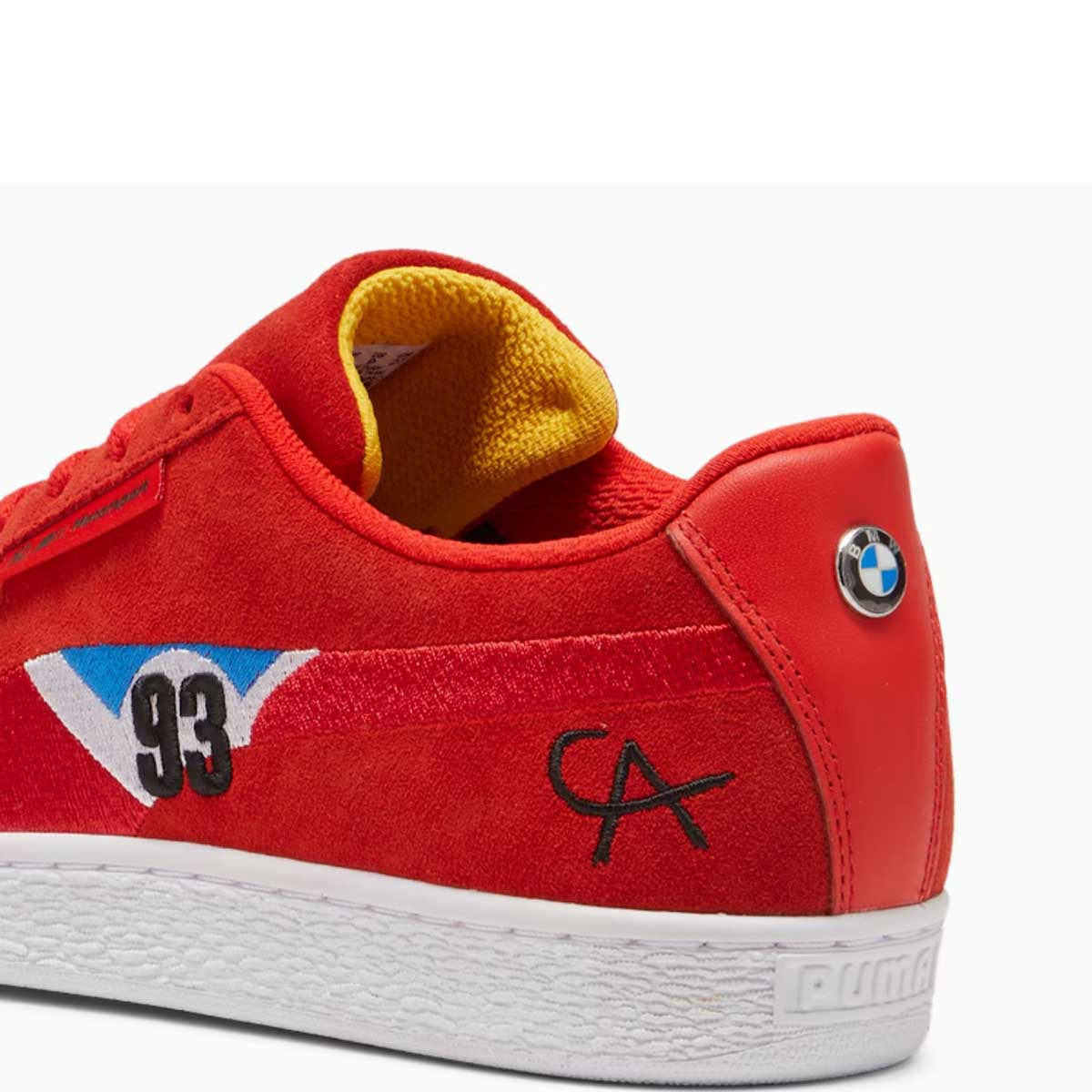 + BMW M Motorsport Suede Calder 'Pop Red'