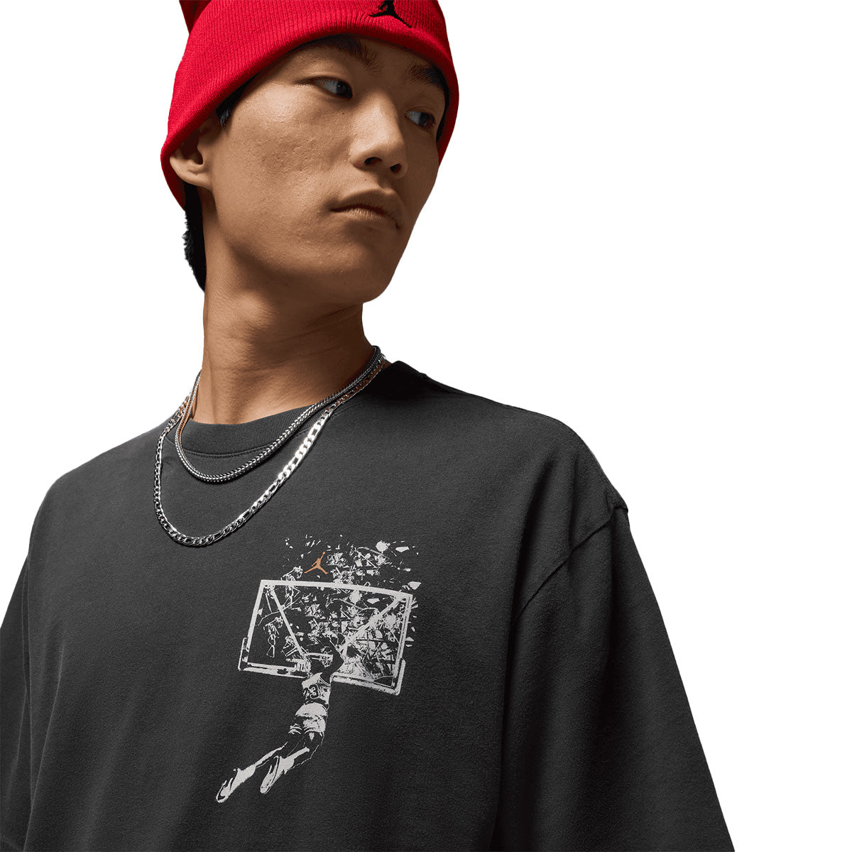 Brooklyn Shatter Backboard Tee 'Off Noir Sail'