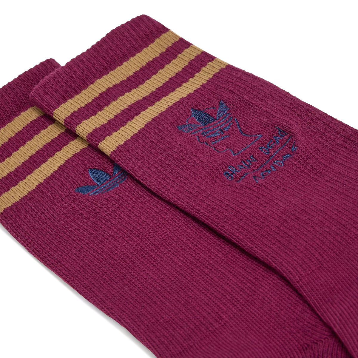 + Brain Dead Socks 'Amazon Red'