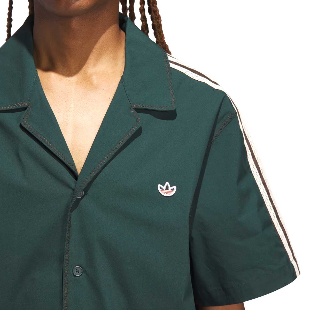 + CLOT Bowling Shirt 'Dark Brown'