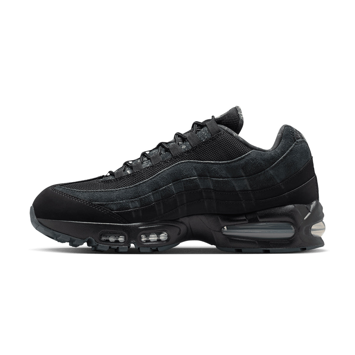 + Realtree Camo Air Max 95 Big Bubble 'Triple Black'