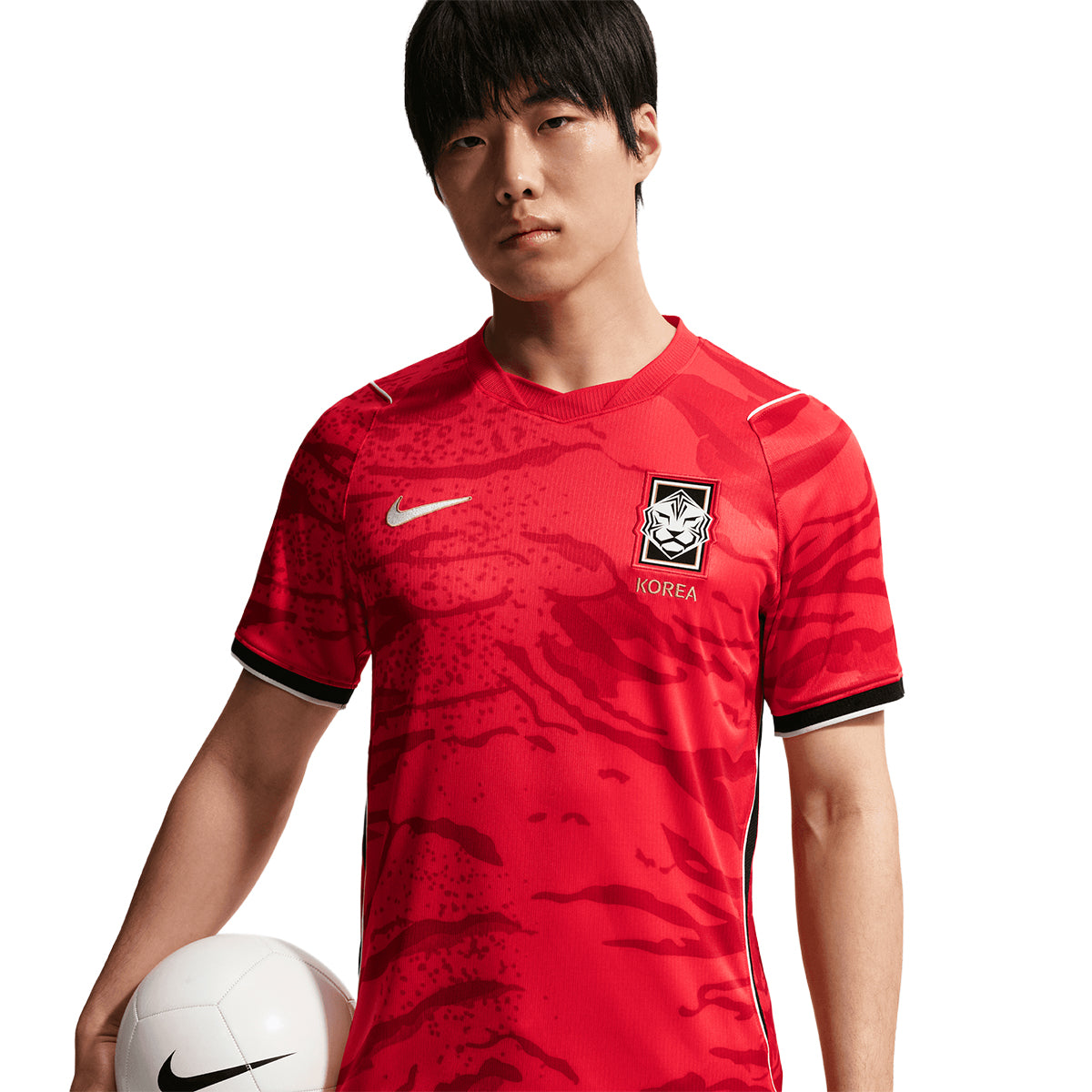 + Korea 2026 Stadium Dri-FIT Soccer Replica Jersey 'Global Red'