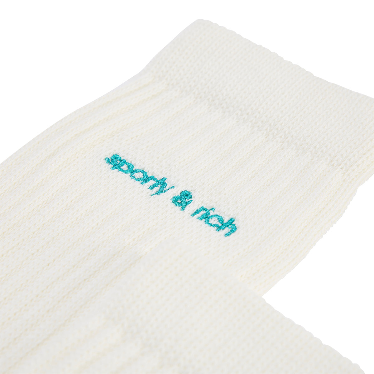 + Sporty & Rich Socks 'Off White'