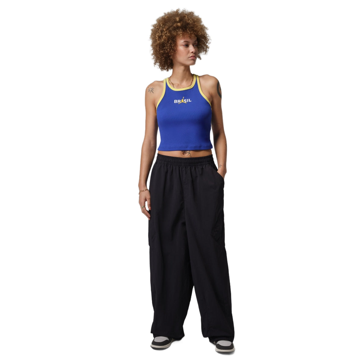 + Brasil Futebol Wmns Tank 'Old Royal'