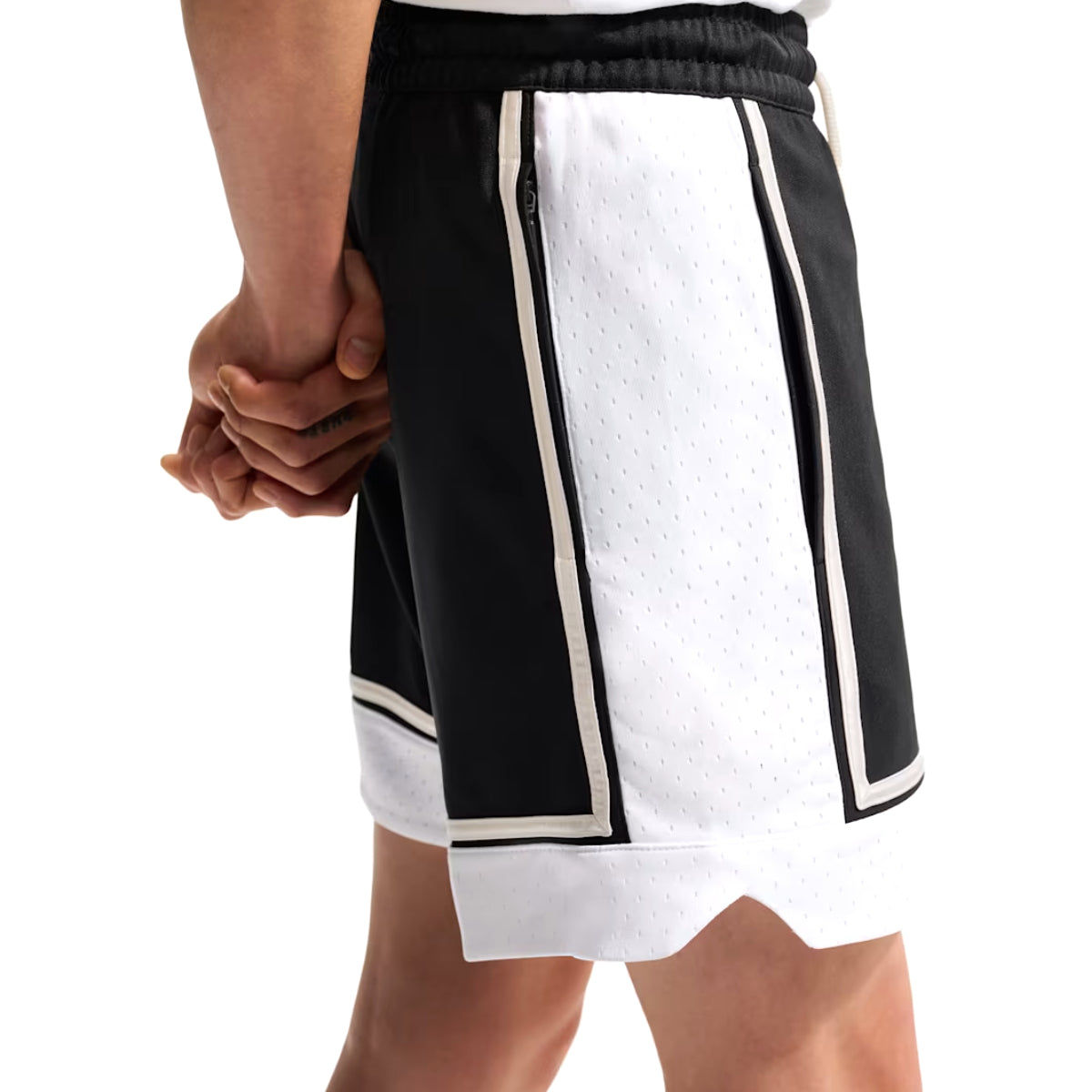 Classic Dri-Fit 6 Inch Basketball Shorts 'Black White'