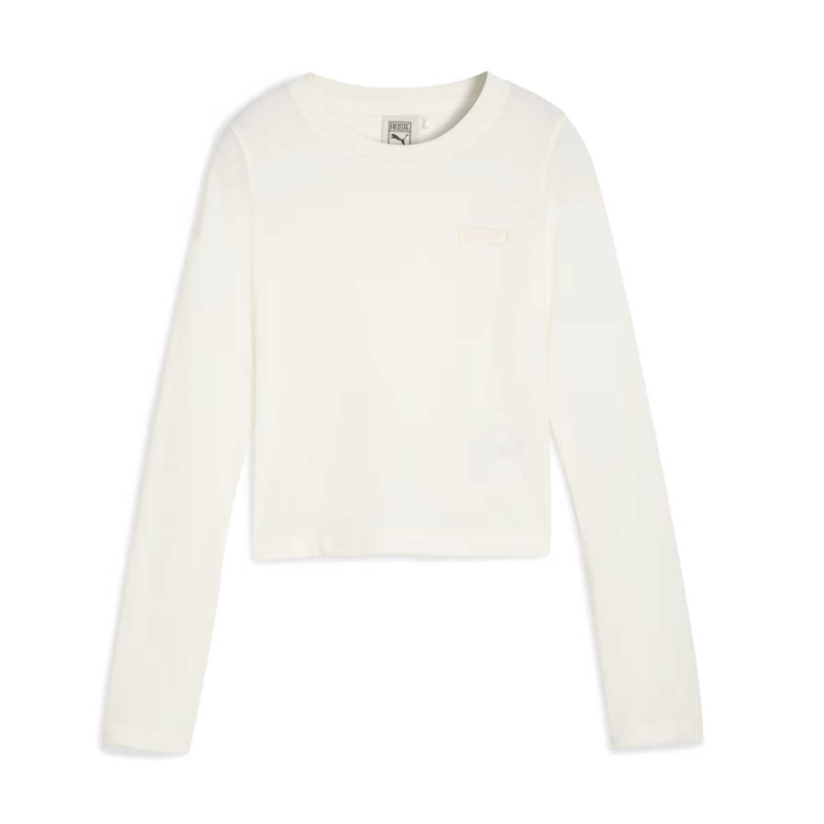+ ROSÉ Slim Long Sleeve Tee 'Warm White'