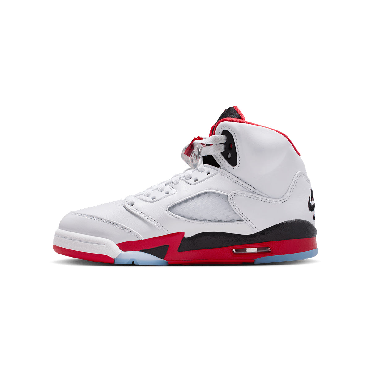 Kids Air Jordan 5 Retro OG 'Fire Red Black Tongue'