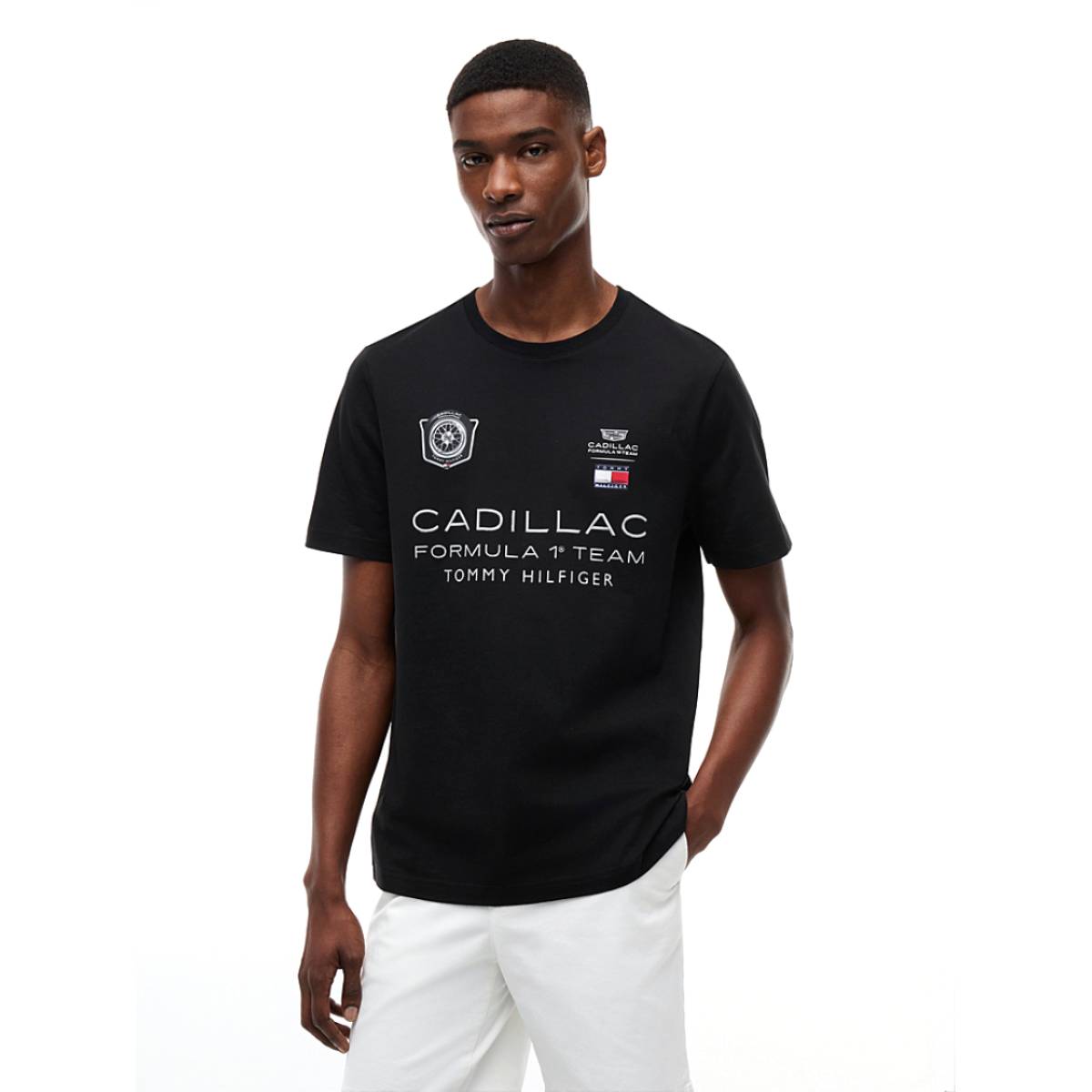 + Cadilac F1 Team Car Graphic Tee 'Black'