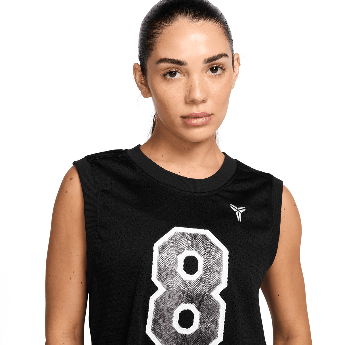Wmns Kobe Cropped Jersey 'Black'