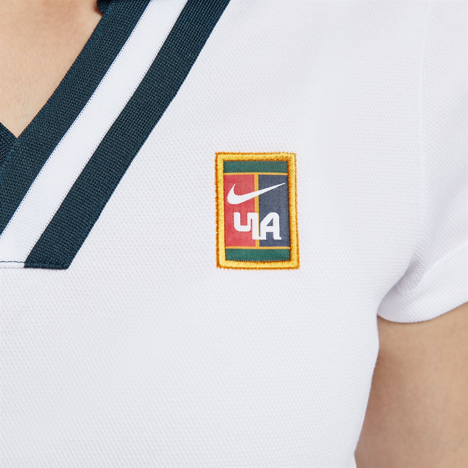 '+ YOON Polo Top 'White Armory Navy'
