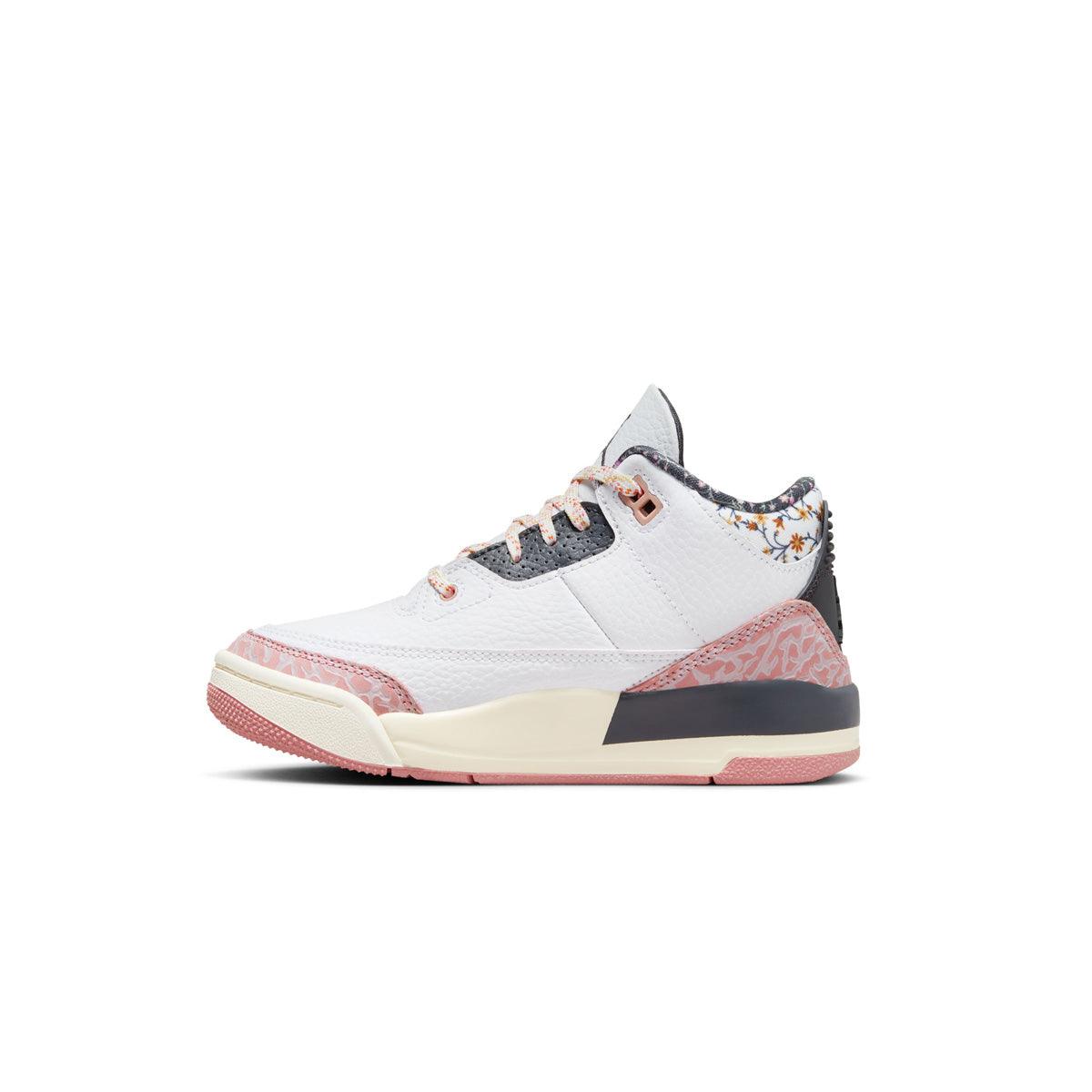 Kids Air Jordan 3 Retro 'Red Stardust'