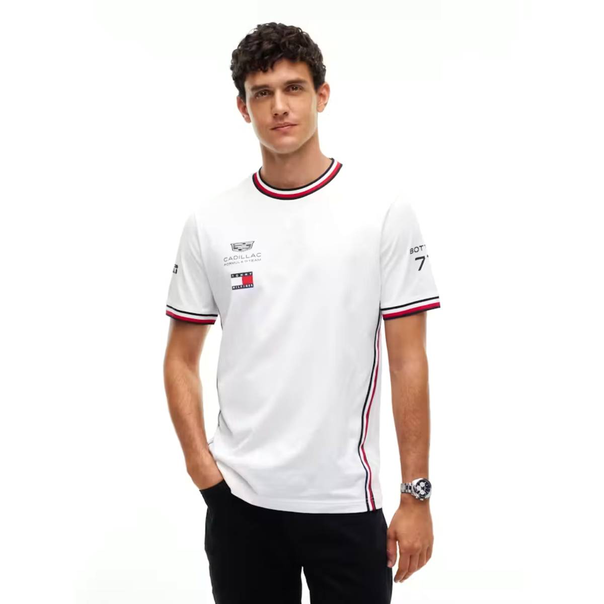 + Cadilac F1 Team Valtteri Bottas Tee 'White'