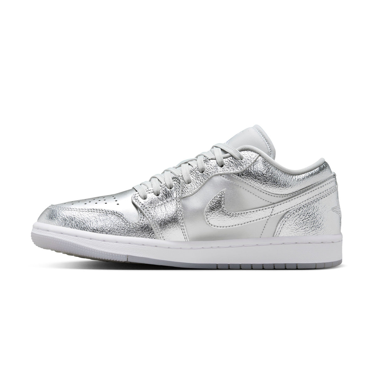 Wmns Air Jordan 1 Low SE 'Metallic Silver'