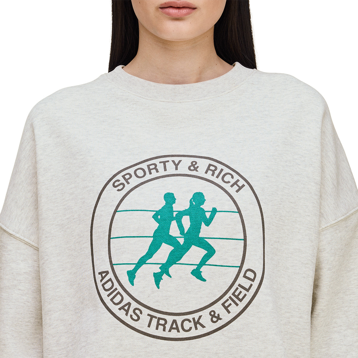 + Sporty & Rich Sweater 'Light Grey Heather'