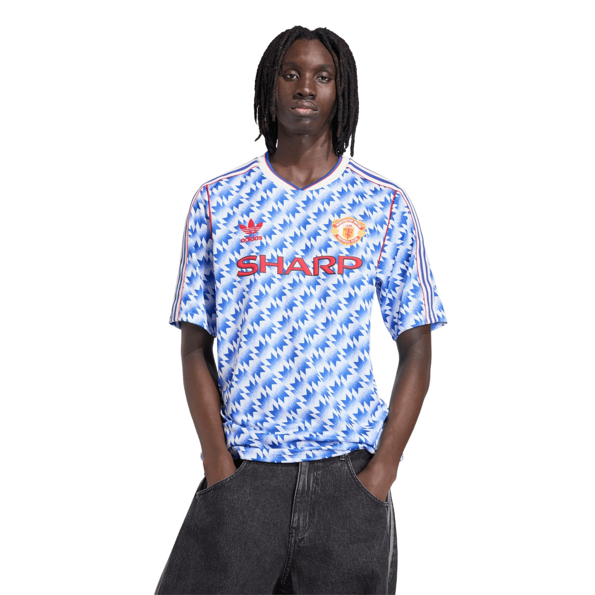+ Machester United 91/92 Away Jersey 'Multicolour'