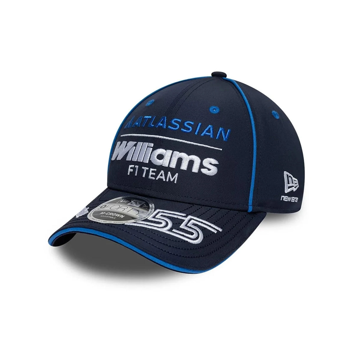 + Atlassian Williams F1 Team Carlos Sainz 9FORTY M-Crown Cap 'Navy’