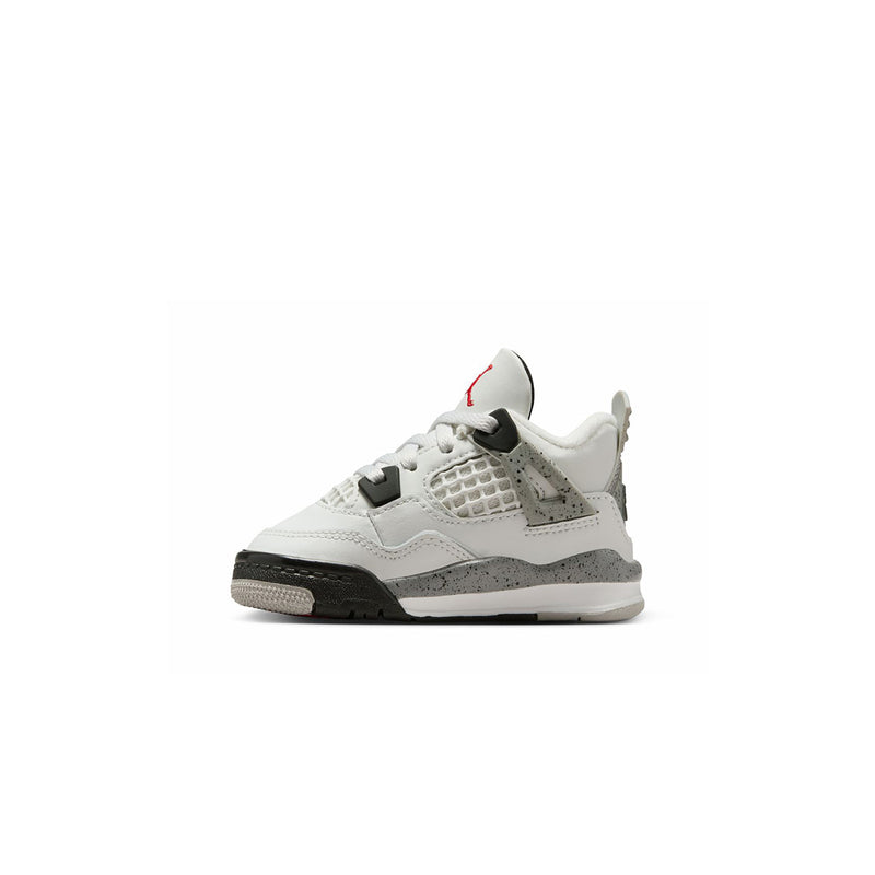 Toddlers Air Jordan 4 Retro 'White Cement'