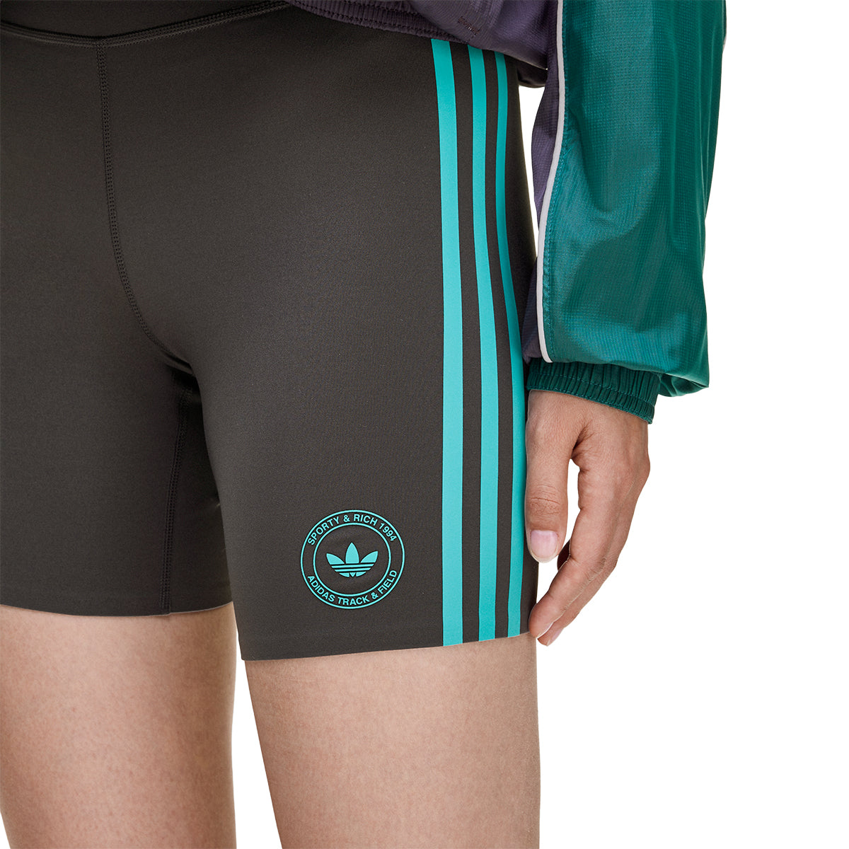+ Sporty & Rich Short Legging 'Carbon'