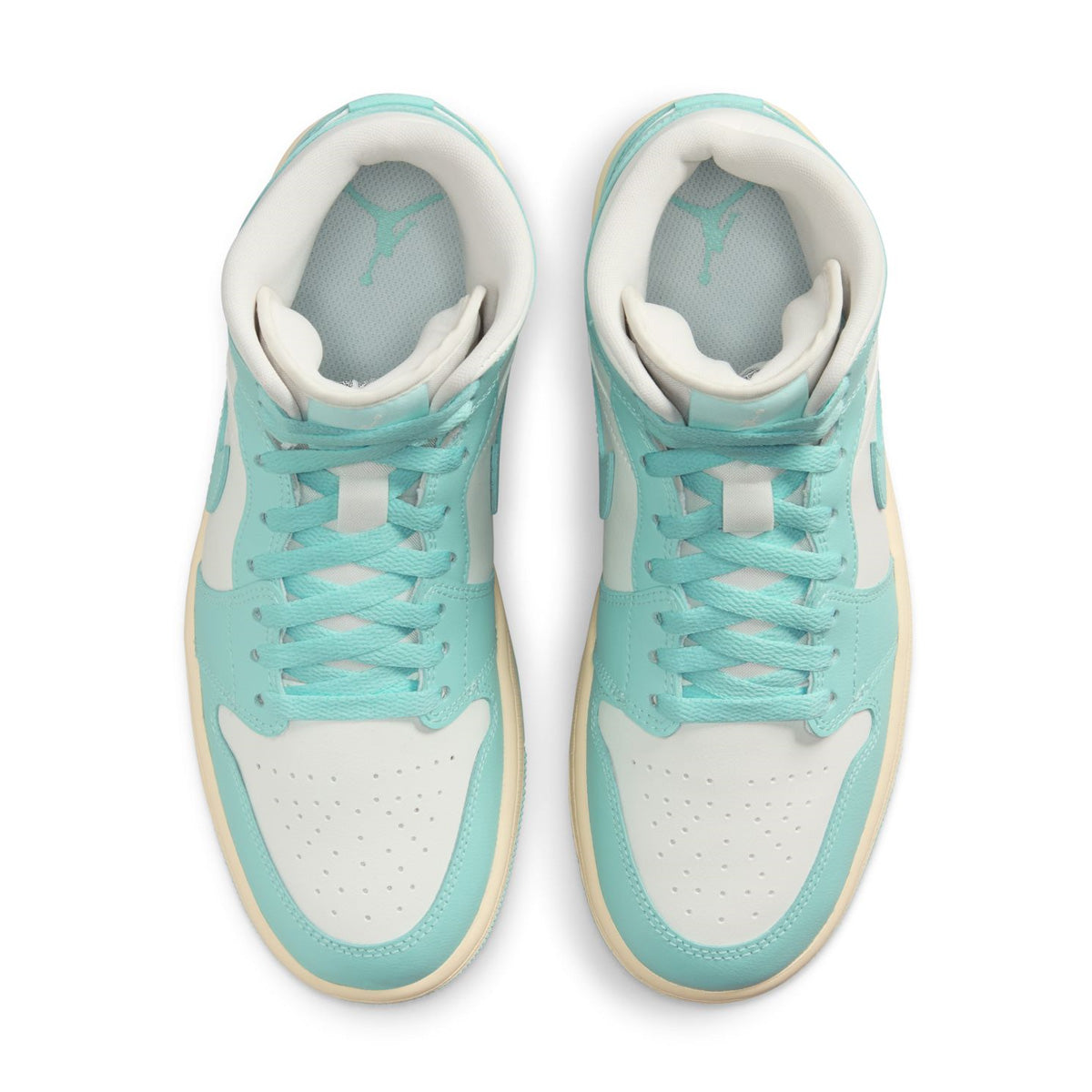 Wmns Air Jordan 1 Mid 'Light Dew Muslin'