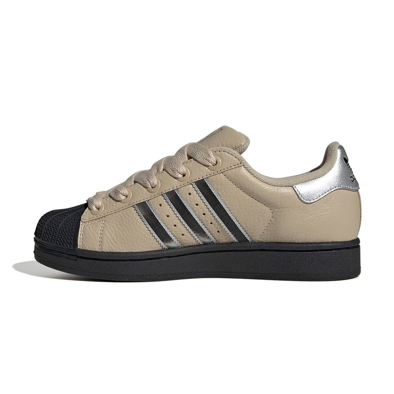 Wmns Superstar II 'Stone Khaki Silver Metallic'