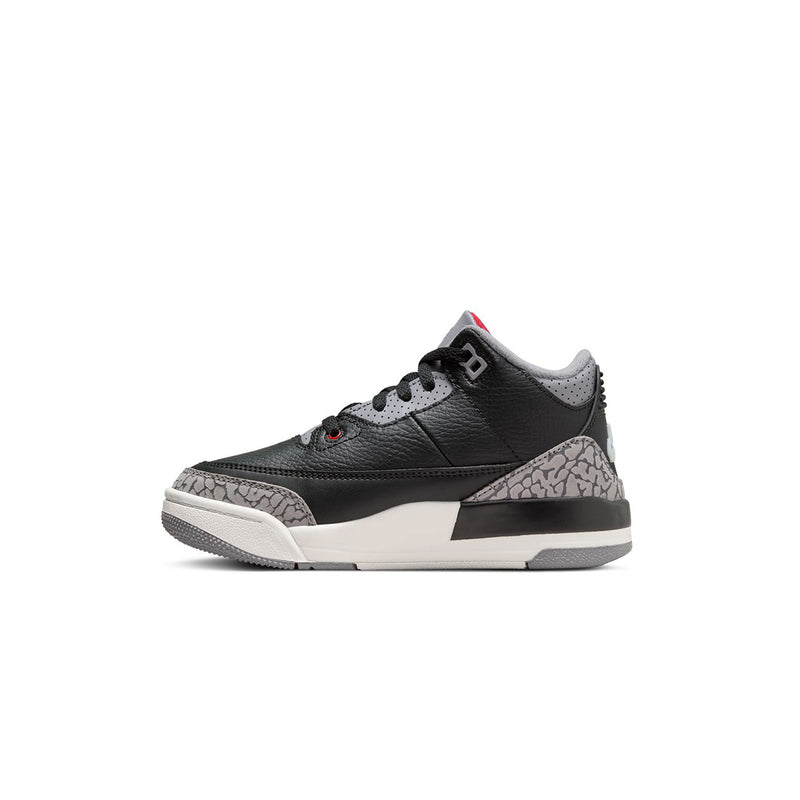 Kids Air Jordan 3 Retro 'Black Cement'