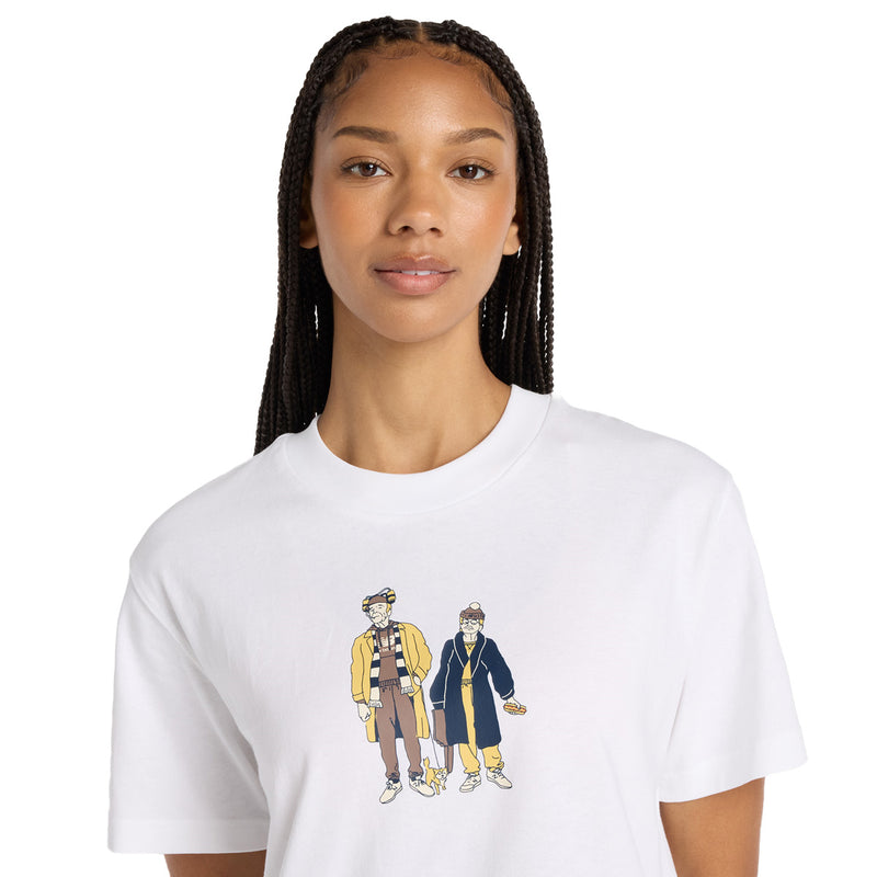 Wmns Athletics Never Age Tee 'White'