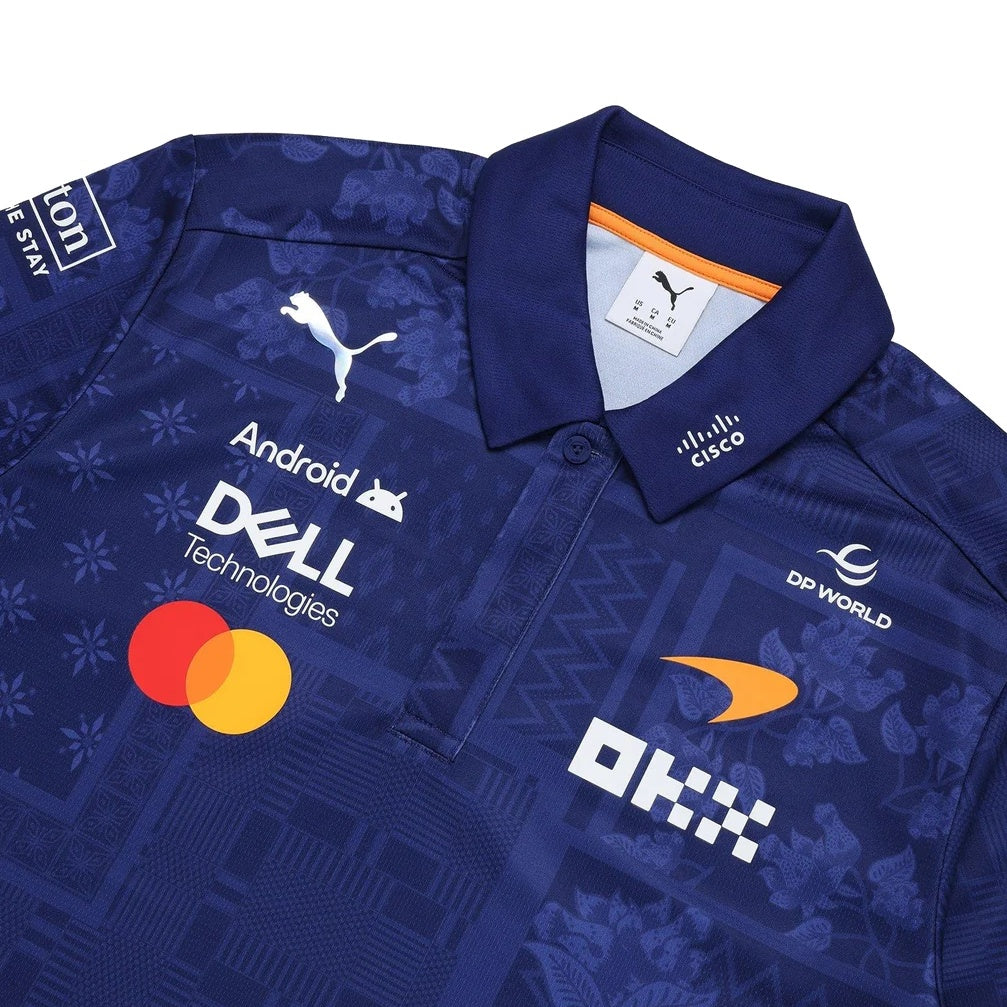 + McLaren Mastercard F1 Team Replica Singapore Polo 'Blue'